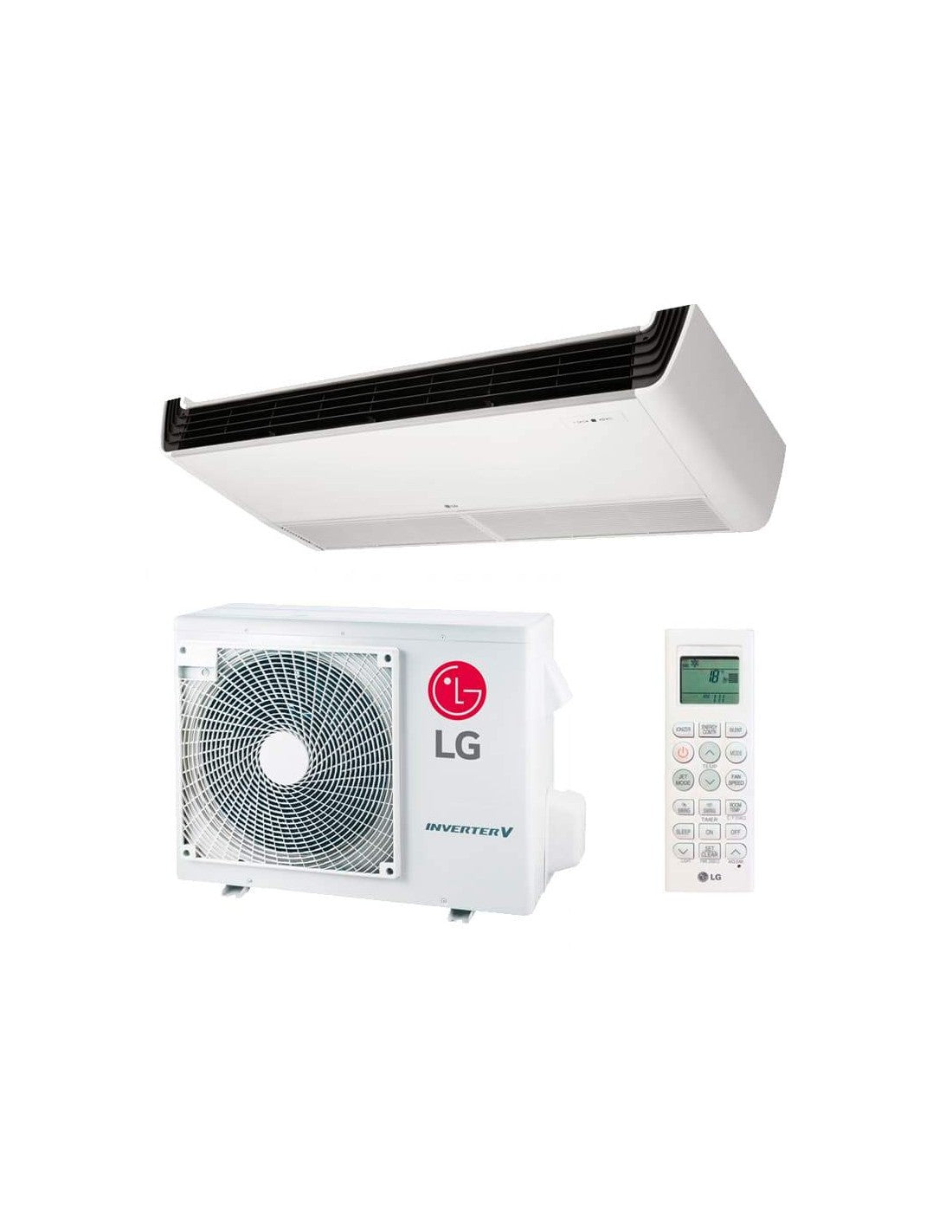Aire Acondicionado de techo LG UV18F.N10 + UUA1.UL0 CONFORT