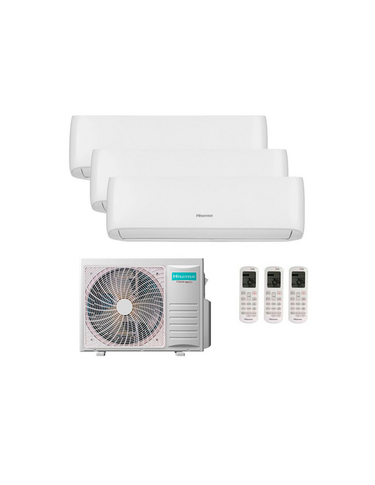 Aire Acondicionado Multisplit Hisense Style 25 + 25 + 50 Ext.72